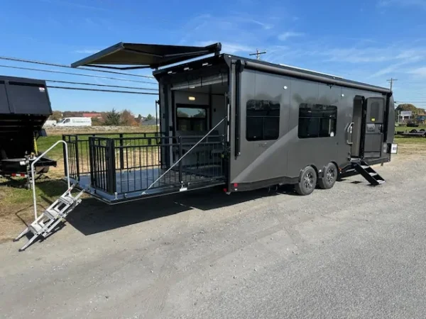 ATC 8.5×28 Aluminum Travel Trailer Toy Hauler PLA 550 - Image 11