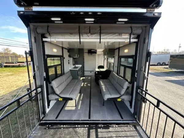 ATC 8.5×28 Aluminum Travel Trailer Toy Hauler PLA 550 - Image 12