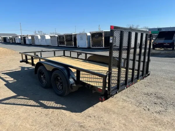 Big Tex 7 x 14 Landscape Utility Trailer – Ramp Gate - Image 3