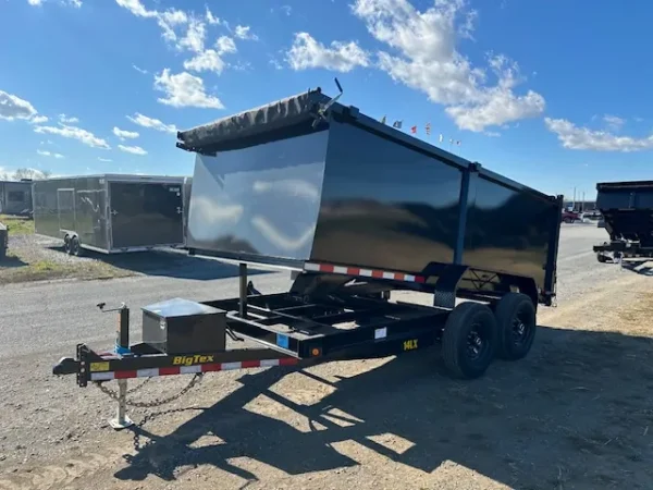 Big Tex 7 x 14 Channel Frame Dump Trailer – 14LX High Side - Image 2