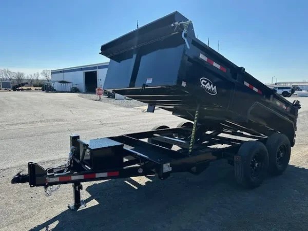 CAM Superline 7 x 12 HD Low Profile Dump Trailer Scissor Lift - Image 4