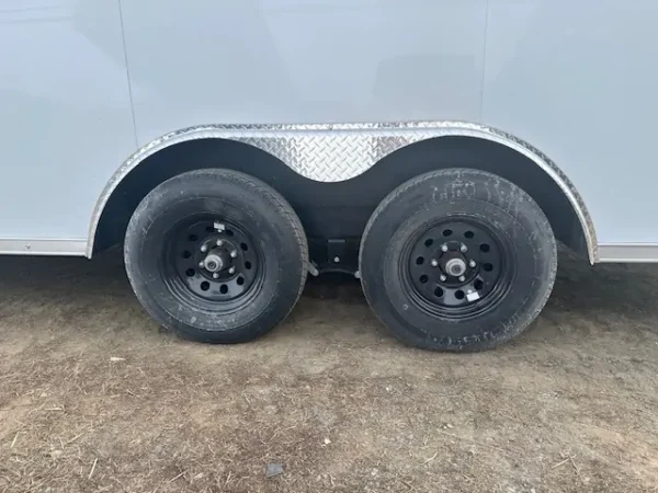 Formula 8.5 x 24 Aluminum Enclosed Car Hauler – V Nose - Image 7