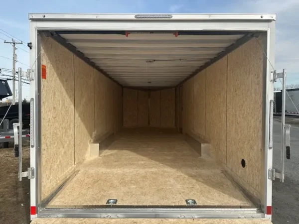 Formula 8.5 x 24 Aluminum Enclosed Car Hauler – V Nose - Image 4