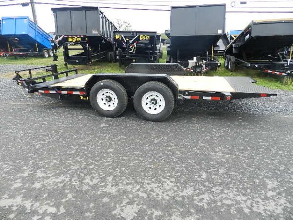 Big Tex 7 x 16 Full Tilt Equipment Trailer Removable Fenders - Image 2