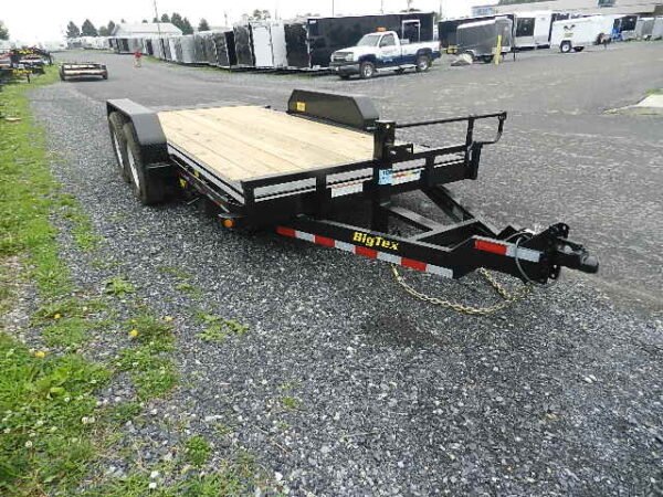Big Tex 7 x 16 Full Tilt Equipment Trailer Removable Fenders - Image 3