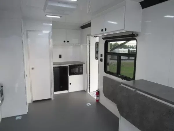 ATC 8.5 x 24 Aluminum Office Trailer Mobile Command Center - Image 19