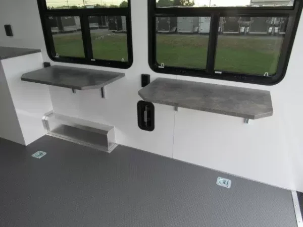 ATC 8.5 x 24 Aluminum Office Trailer Mobile Command Center - Image 4