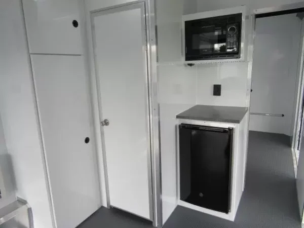 ATC 8.5 x 28 Aluminum Office Trailer Mobile Command Center - Image 14