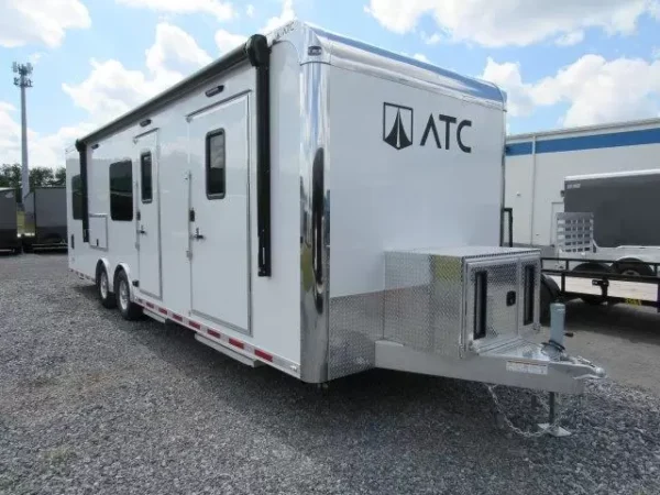 ATC 8.5 x 28 Aluminum Office Trailer Mobile Command Center - Image 4