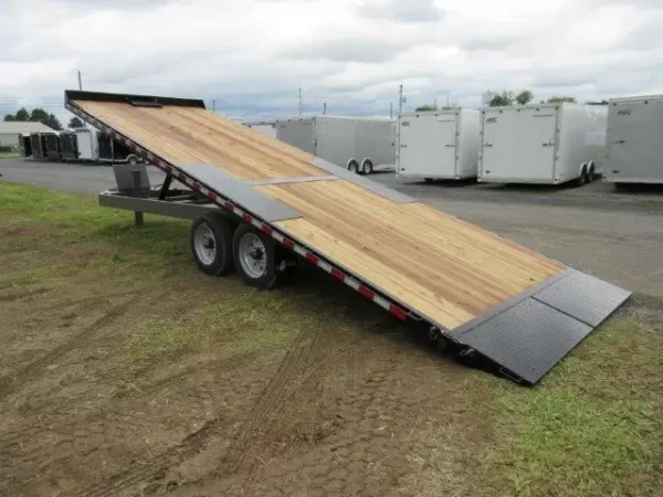 BWise 8 x 24 Deckover Power Tilt 8K Torsion Axles - Image 9