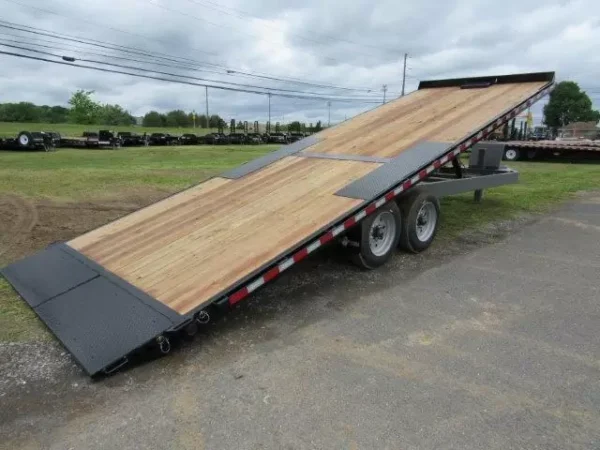 BWise 8 x 24 Deckover Power Tilt 8K Torsion Axles - Image 5