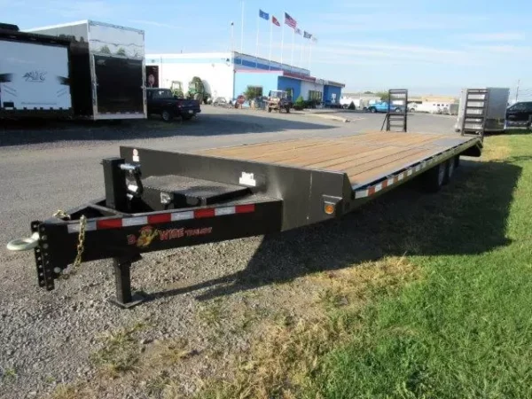BWise 8 x 28 Deckover Equipment Trailer Wedge Ramps - Image 4