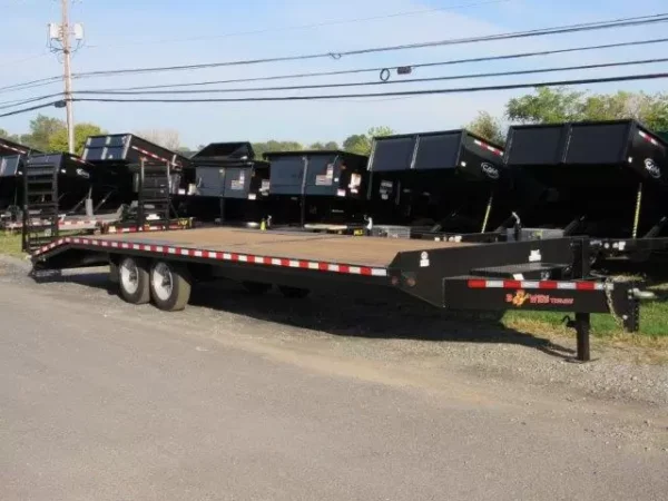 BWise 8 x 28 Deckover Equipment Trailer Wedge Ramps