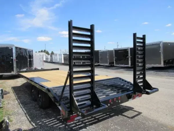 Big Tex 102″ x 20′ Deckover Equipment Trailer Self Clean Beavertail - Image 4