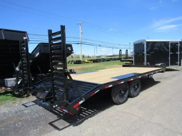 Big Tex 102″ x 20′ Deckover Equipment Trailer Self Clean Beavertail - Image 2