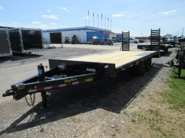 Big Tex 102″ x 20′ Deckover Equipment Trailer Self Clean Beavertail - Image 3