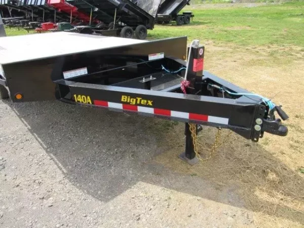 Big Tex 102″ x 16′ Deckover Equipment Trailer – Slide Out Ramps - Image 3