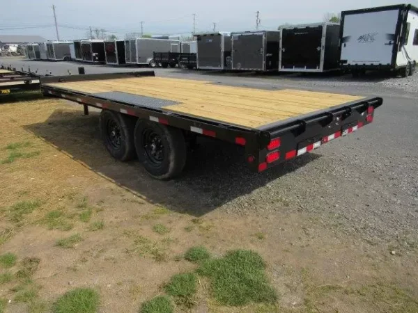 Big Tex 102″ x 16′ Deckover Equipment Trailer – Slide Out Ramps - Image 2