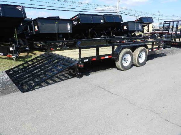 Big Tex 7 x 18 Heavy Duty Landscape Trailer Split Gate - Image 4