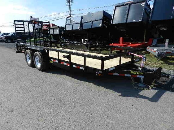 Big Tex 7 x 20 Heavy Duty Landscape Trailer Split Gate