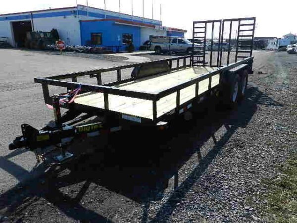 Big Tex 7 x 20 Heavy Duty Landscape Trailer Split Gate - Image 7