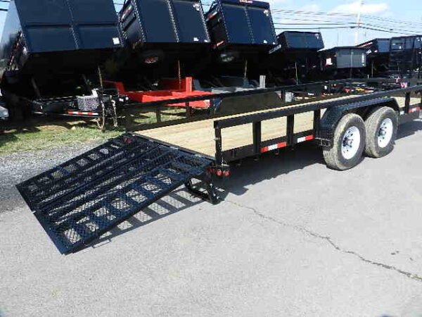 Big Tex 7 x 20 Heavy Duty Landscape Trailer Split Gate - Image 6