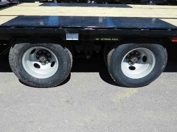 Big Tex 8.5 x 25 Heavy Duty Deckover Equipment Trailer Mega Ramps - Image 5