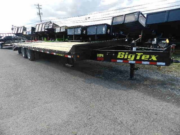 Big Tex 8.5 x 30 Heavy Duty Deckover Equipment Trailer – Mega Ramps