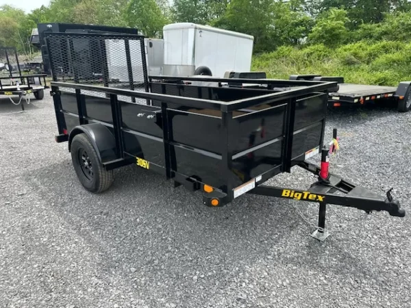 Big Tex 5 x 10 Landscape Utility Trailer – 24″ Steel Sides