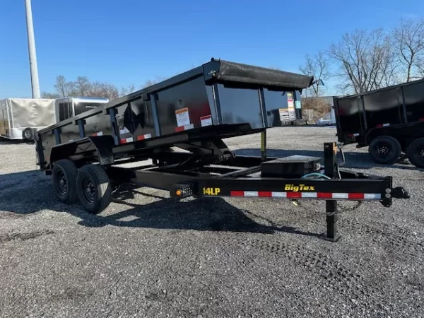 Big Tex 7 x 16 Low Profile Dump Trailer – Scissor Lift
