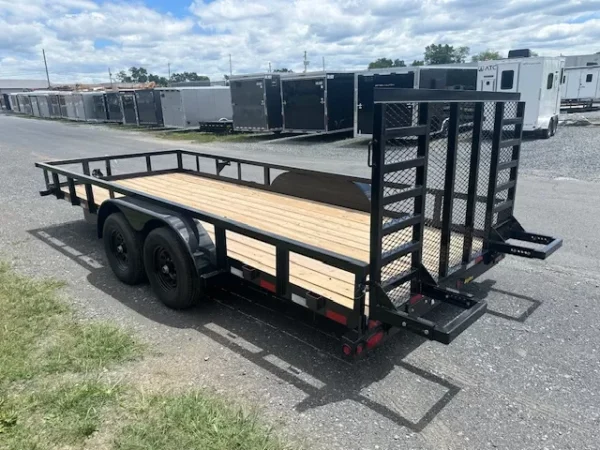Big Tex 7 x 18 Landscape Utility Trailer – 10K Heavy Duty Ramp - Image 4