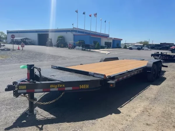 Big Tex 7 x 22 Low Profile Equipment Trailer Mega Ramps - Image 4