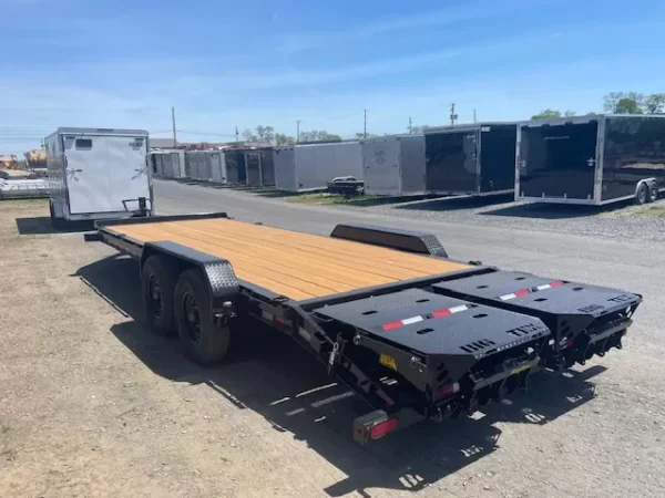 Big Tex 7 x 22 Low Profile Equipment Trailer Mega Ramps - Image 3