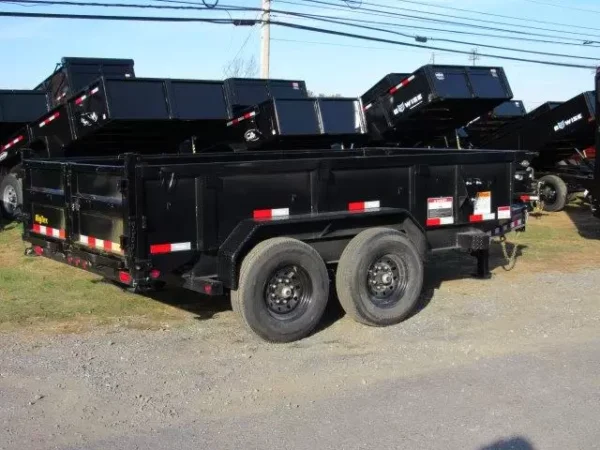 Big Tex 7 x 12 Low Profile Dump Trailer Scissor Lift - Image 3