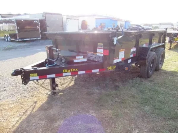 Big Tex 7 x 12 Low Profile Dump Trailer Scissor Lift - Image 5