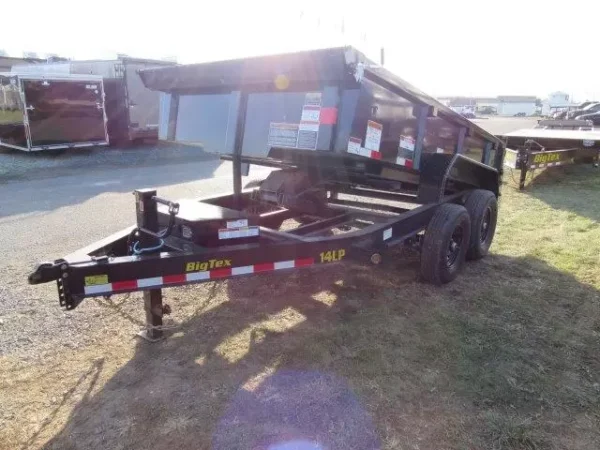 Big Tex 7 x 12 Low Profile Dump Trailer Scissor Lift - Image 7