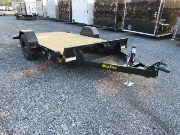 Big Tex 7 x 13 Equipment Trailer Single Axle Tilt Deck