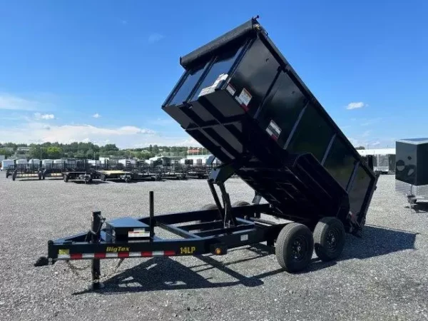 Big Tex 7 x 14 Low Profile Dump Trailer – 4′ Solid Steel Sides - Image 5