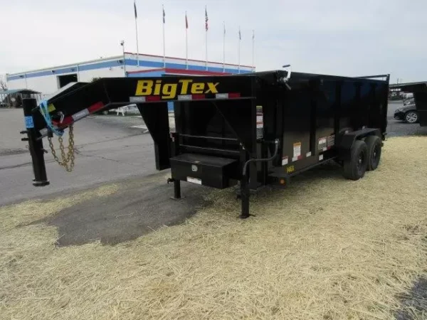 Big Tex 7 x 16 Gooseneck Dump Trailer