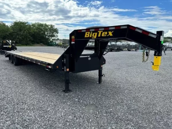 Big Tex 8.5 x 35 Gooseneck Deckover Equipment Trailer – Mega Ramps - Image 7