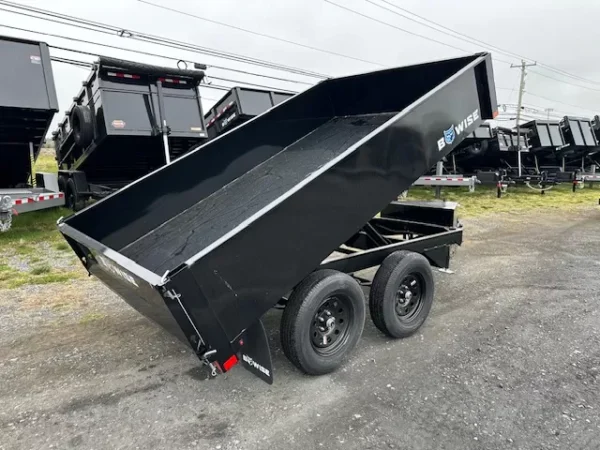 BWise 6 x 10 Deckover Dump Trailer 7K Spreader Gate - Image 2