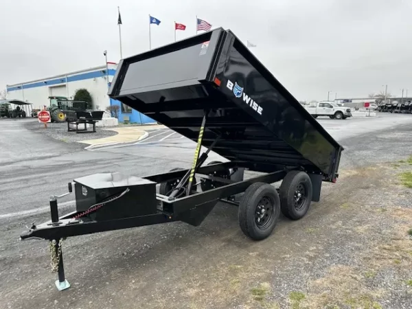 BWise 6 x 10 Deckover Dump Trailer 7K Spreader Gate - Image 5