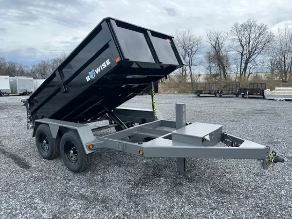 BWise 6 x 10 Low Profile Dump Trailer Hydraulic Jack