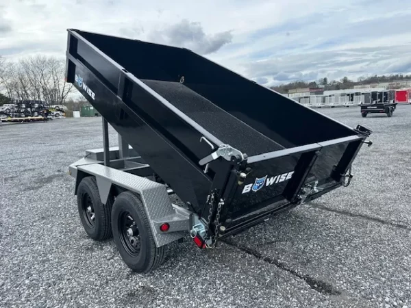 BWise 6 x 10 Low Profile Dump Trailer Hydraulic Jack - Image 4