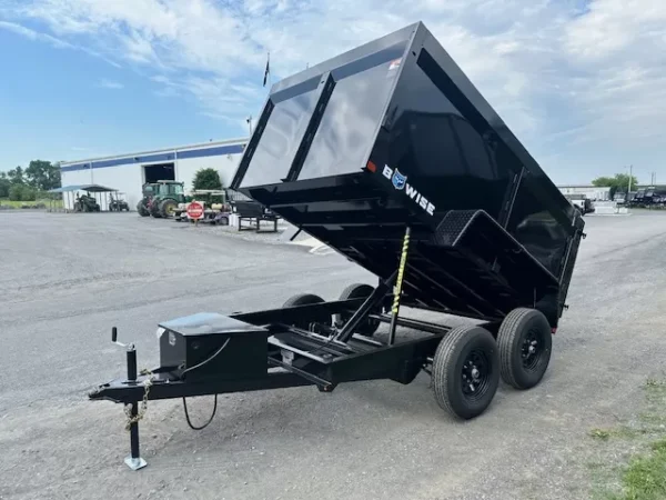 BWise 6 x 10 High Side Dump Trailer Slide Out Ramps - Image 3