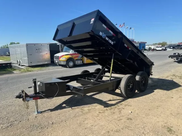 BWise 7 x 12 Low Profile Dump Trailer Ladder Ramps - Image 3
