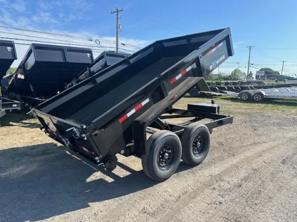 BWise 7 x 12 Low Profile Dump Trailer Ladder Ramps - Image 5