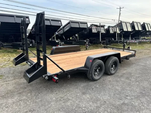 BWise 7 x 16 Low Profile Equipment Trailer Ladder Ramps - Image 6