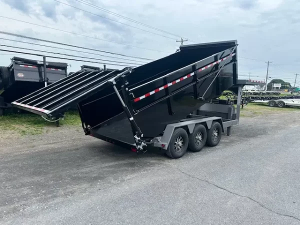 BWise 7 x 16 Gooseneck Tri-Axle Dump – Ultimate Dump Trailer - Image 8