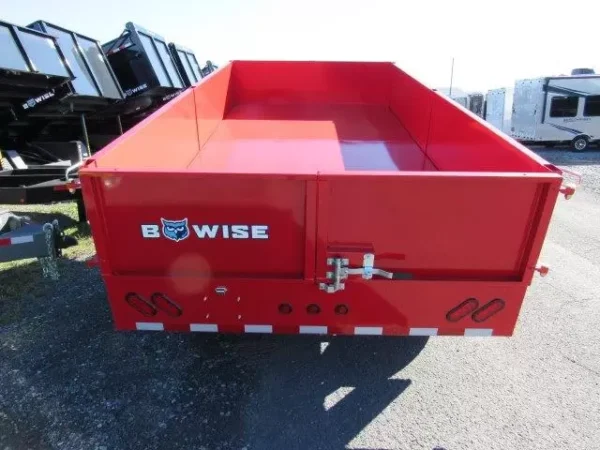 BWise 7 x 14 Deckover Dump Trailer Fold Down Sides - Image 10